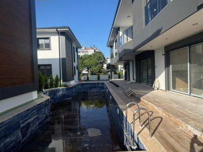 Dalaman Karaçalı Mah'de 4+1 Havuzlu Bahçeli LÜX Geniş İkiz Villa