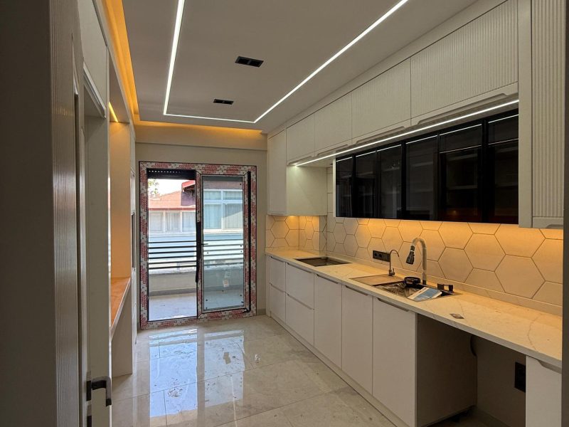 Dalaman Ege Mah'de Kapalı Mutfak Kredili 4+1 Satılık Daire