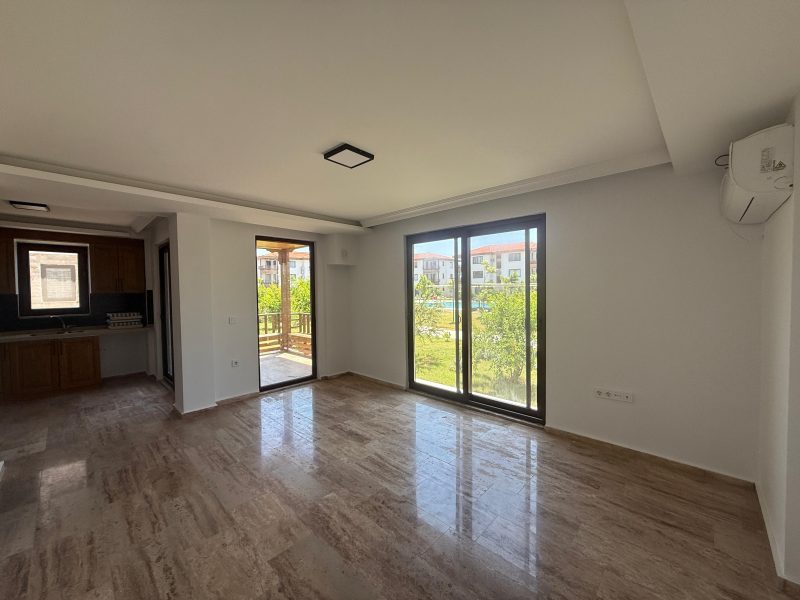 Dalaman Akçataş Mah'de Site'de Eşyalı Eşyasız Satılık 2+1 Daire