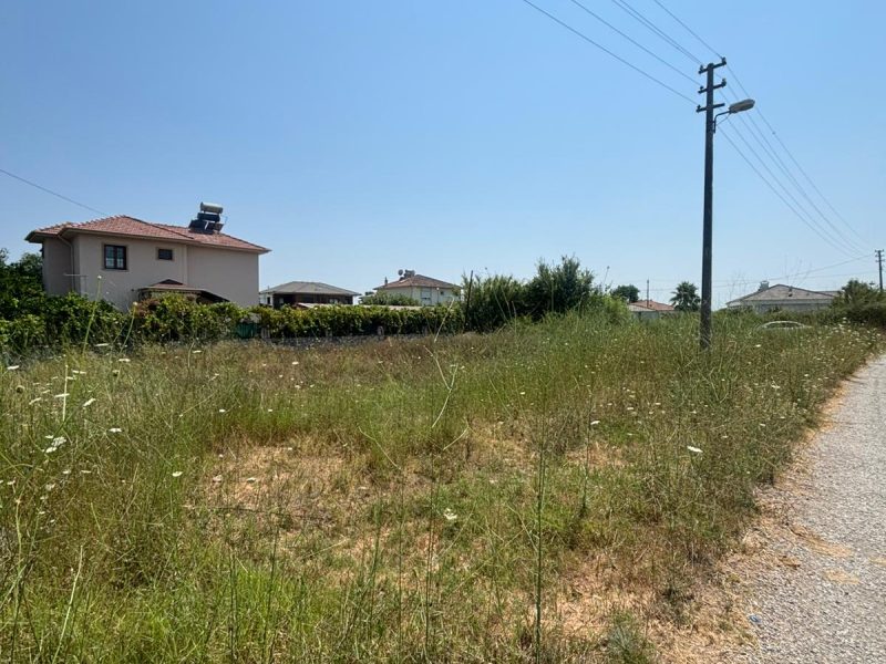 Dalaman Karaçalı'da /3 Kat İmarlı 395 m² Yatırımlık Arsa!